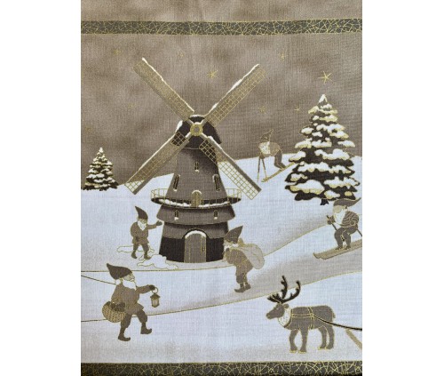 Advent. Paisatge nevat (monocromàtic)