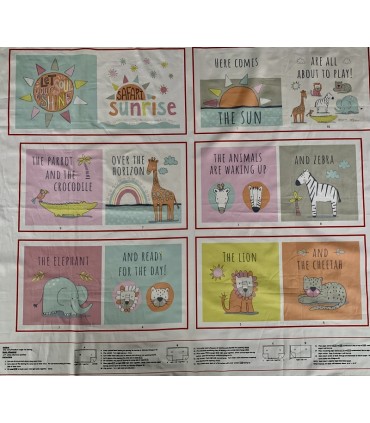 Conte d'Animals  "Safari Sunrise"