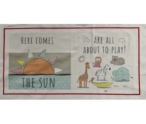 Cuento de Animales "Safari Sunrise"