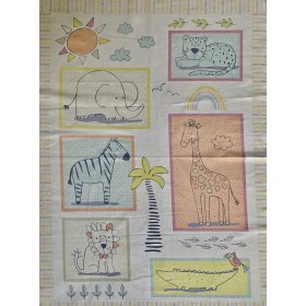 Panel de Animales "Safari Sunrise"