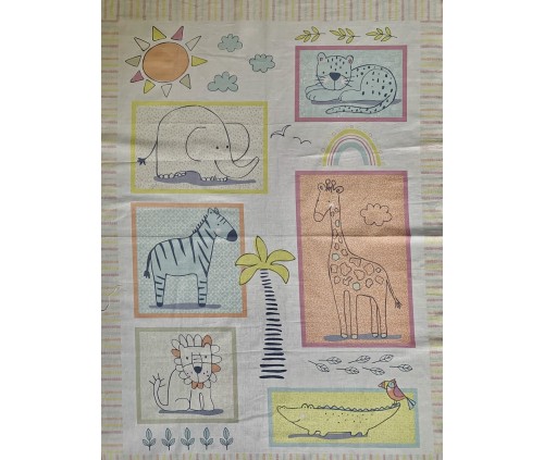 Panel de Animales "Safari Sunrise"