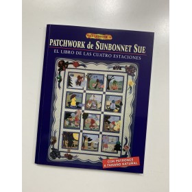 Patchwork de Sunbonnet Sue. Les 4 estacions