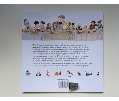 Aplicaciones de Patchwork. Story Quilt 2