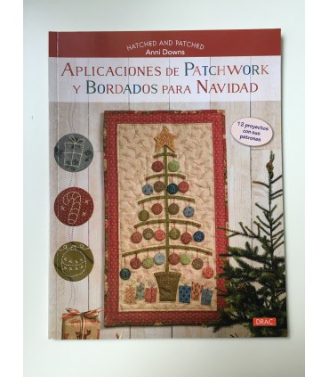Aplicaciones de Patchwork y Bordados para Navidad