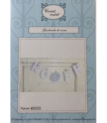 Garlanda de noms (Blau)