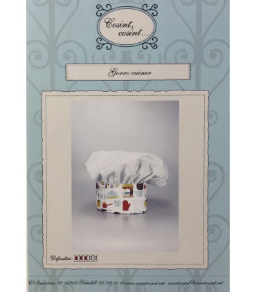 Gorra de cuiner infantil