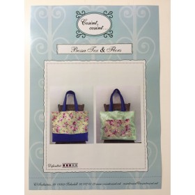Bolsa Tex & Flores Beig