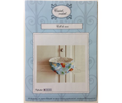 Coll per a nen i nena de franel·la