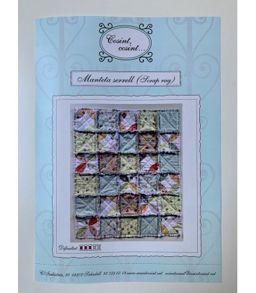 Manteta serrell bebè (Scrap rag)