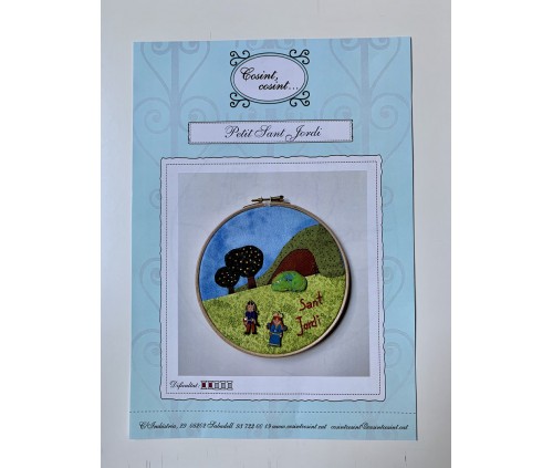 Bastidor Sant Jordi (botons pintats)