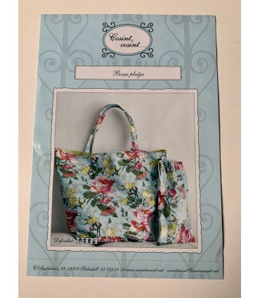 Bossa Platja Flors (Roba plastificada)