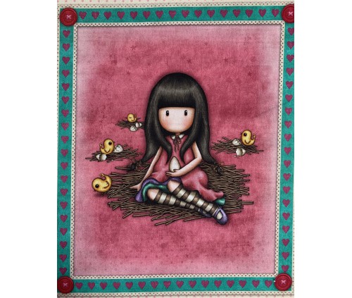 Gorjuss Colección Flores y Pollitos