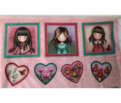 Gorjuss Col·lecció Nines i Cors amb Flors, Pollets